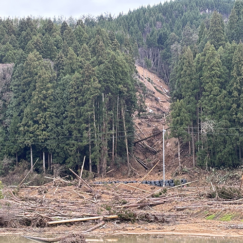 災害現場の計測