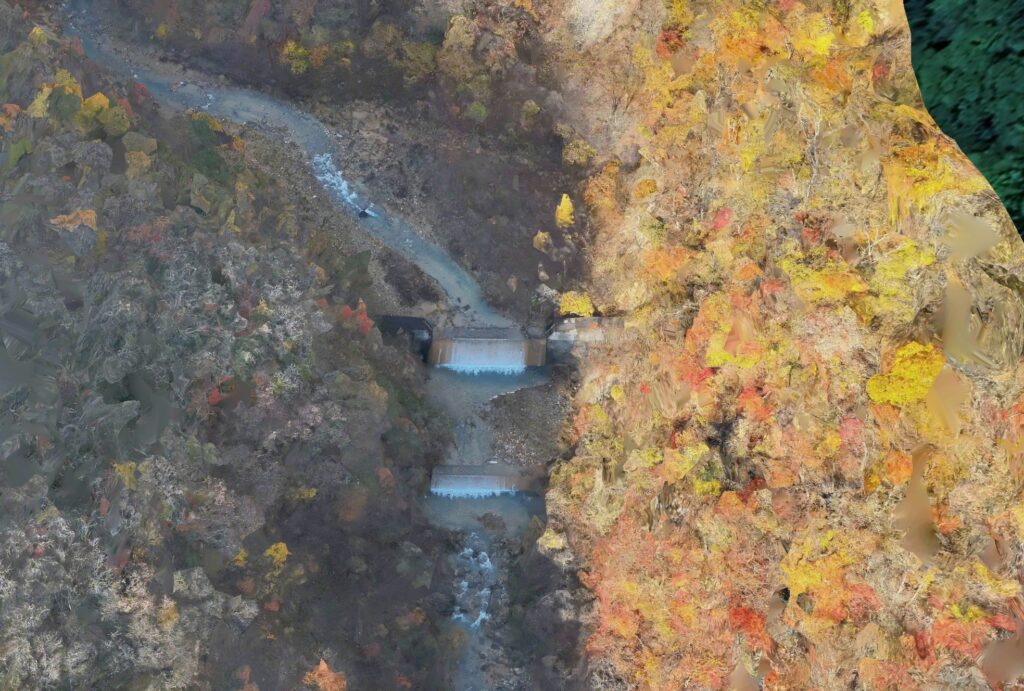 3Dモデルで確認した撮影イメージ